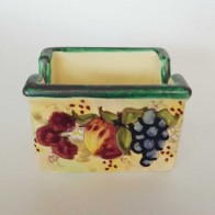 Porta bustine in ceramica
