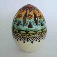 Uova apribile: decoro Etnico